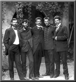 Cinq frères Cadier, fils du pasteur, d’Osse en Aspe