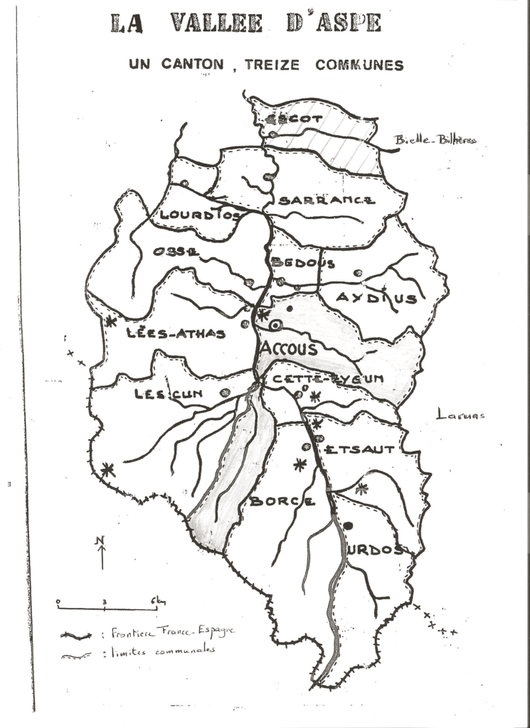 Lignes de partage des eaux, lignes de crêtes et limites territoriales