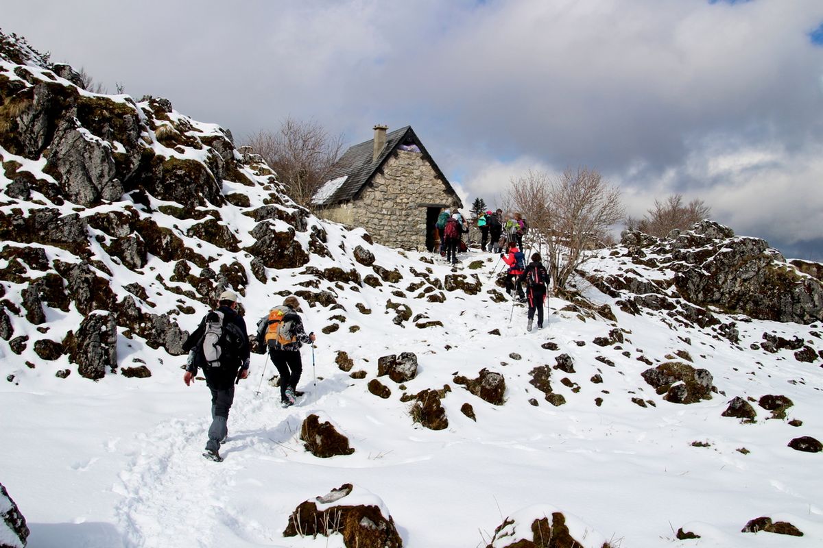 16-03-2025 Photos L. Ribas – Cabane d’Icheus avec L. Ribas et G. Saliou