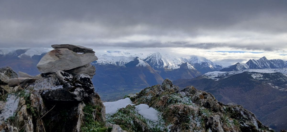 03-12-2025 Photos A-M.Bonneau – Col de Liar et pic de Peyre avec J-P.Zanibellato et M.Dupouy
