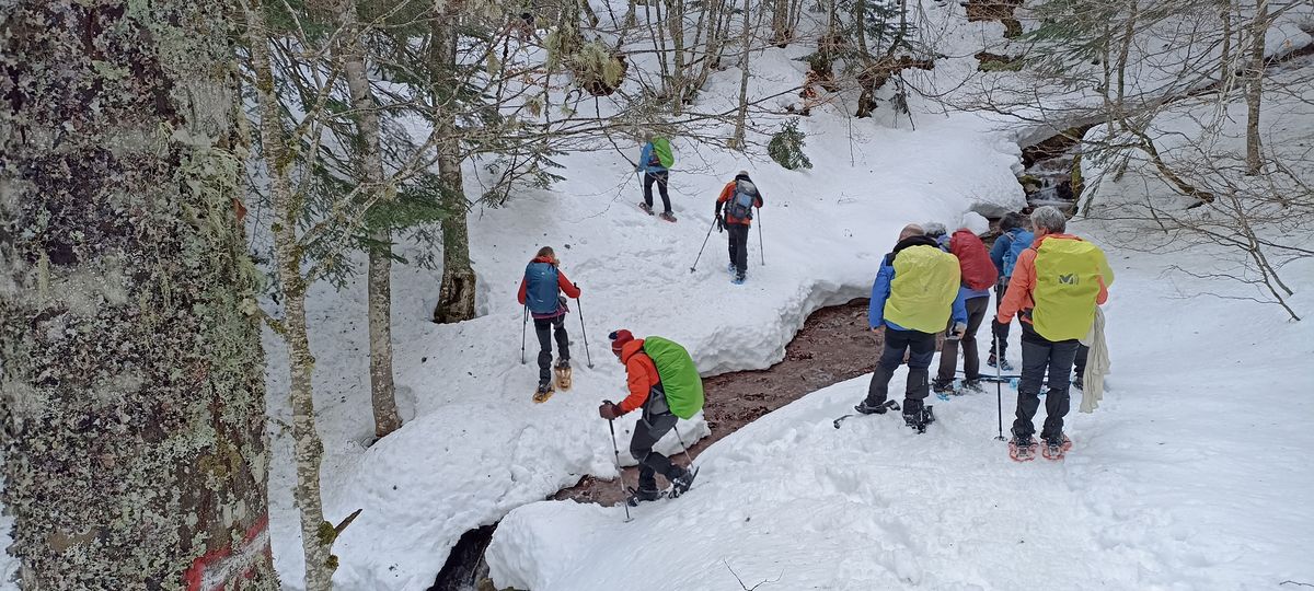 11-02-2026 Photos P. Vaquié – Déambulation station de Candanchu-Somport en boucle avec J. Houlier et P. Vaquié