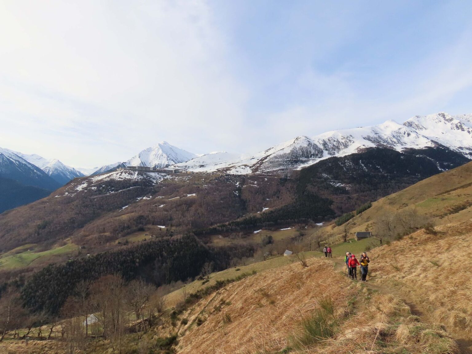 11-03-2026  Photos J. Février – Crêtes de Grascouéou avec B. Lionet et J-C. Barcos