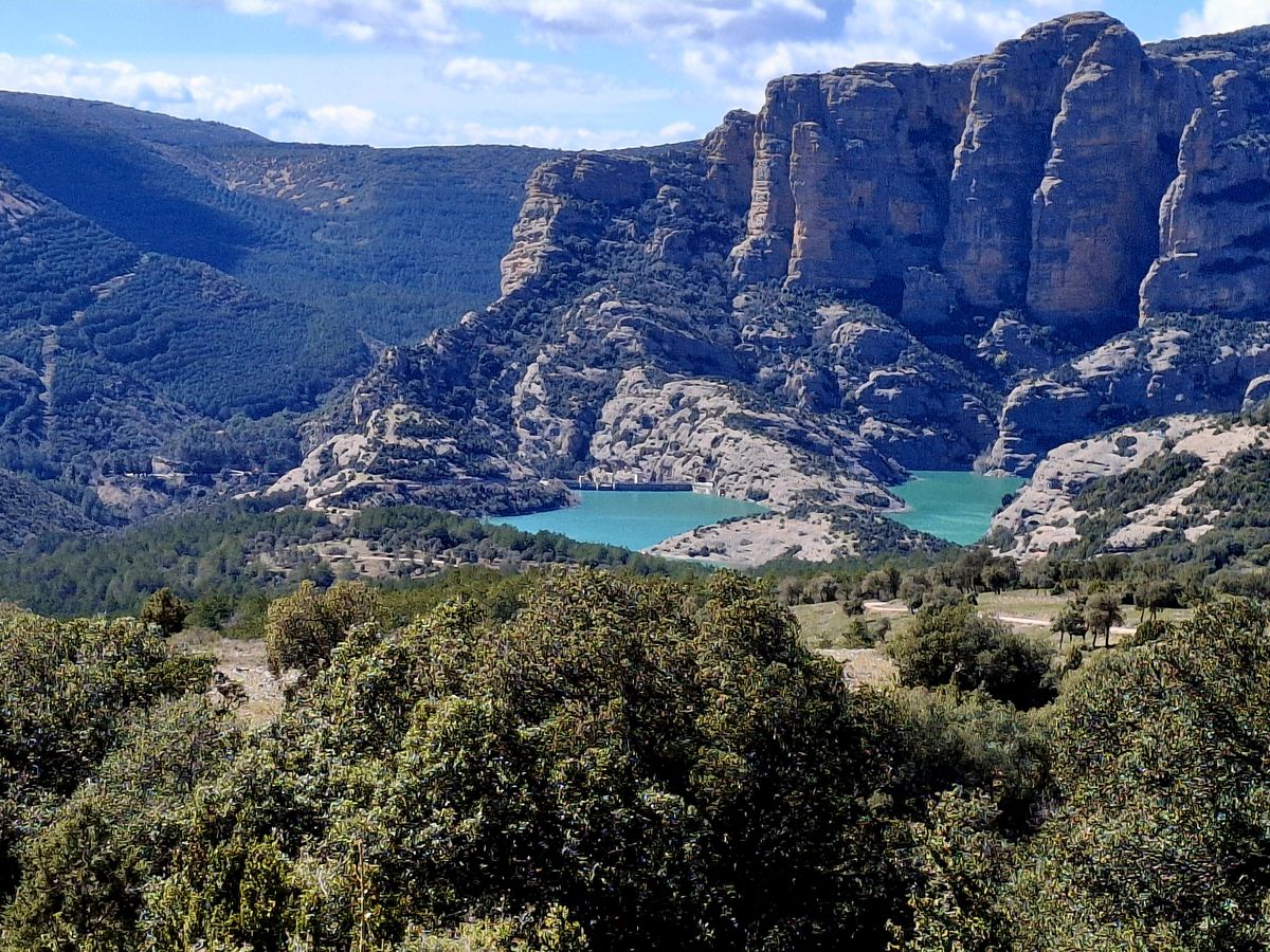 29/31-03-2026 Photos P. Ford – Séjour en Sierra de Guara avec M. Saux et D. Dyé ( J1 : Embalse de Vadillo – Circuit des Ermitages)