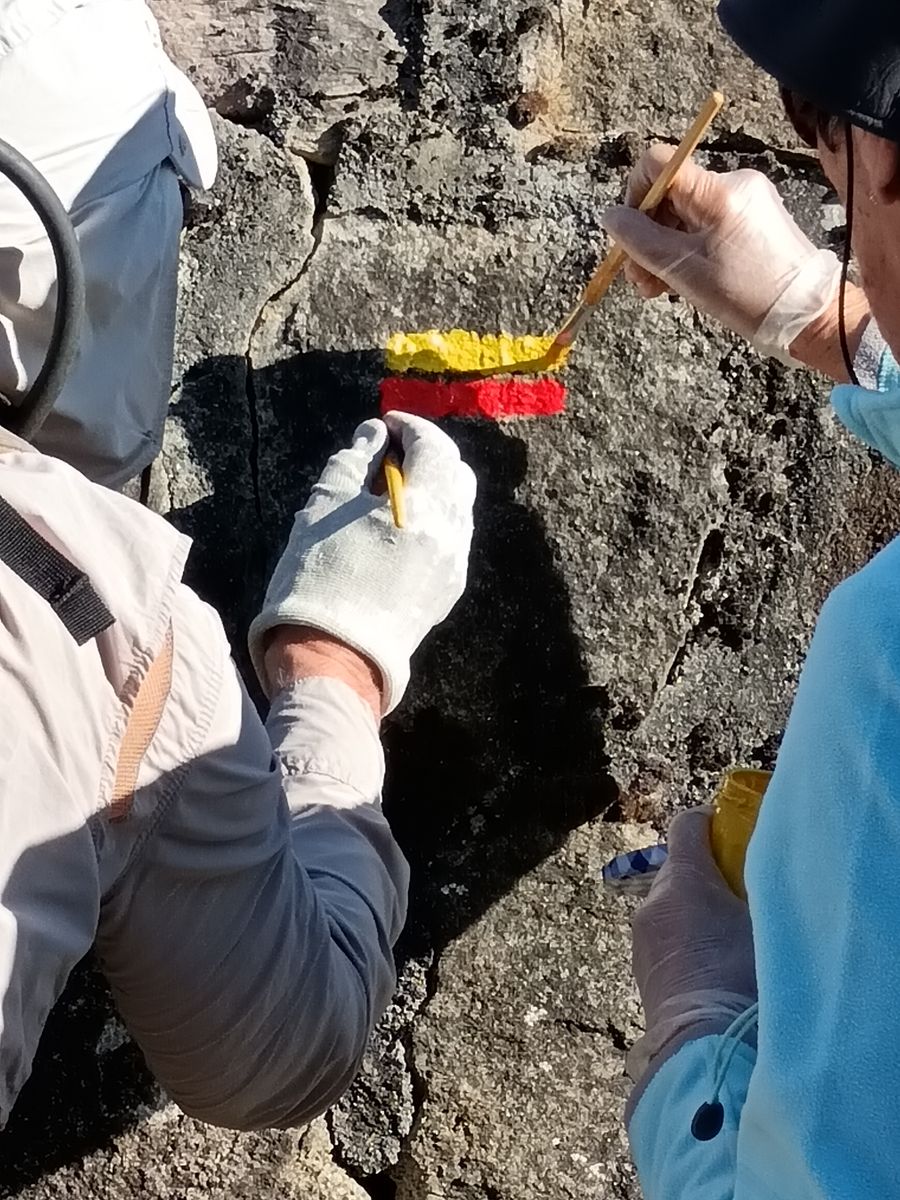 17-04-2026 Photos J-M.Deladerrière – Balisage depuis Gaillagos sur le GRP Val d’Azun avec C.Ridou, D.Dyé et J-M.Deladerrière
